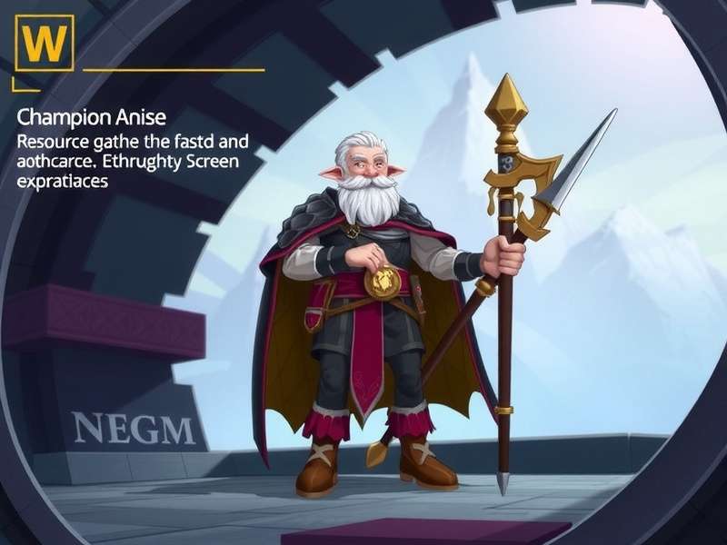 Resource Gathering Screen